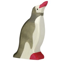 Holztiger - Pingouin, tête haute en Bois