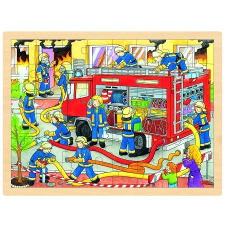 Puzzle " Brigade des pompiers"