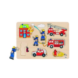 Puzzle à encastrement" Pompiers"