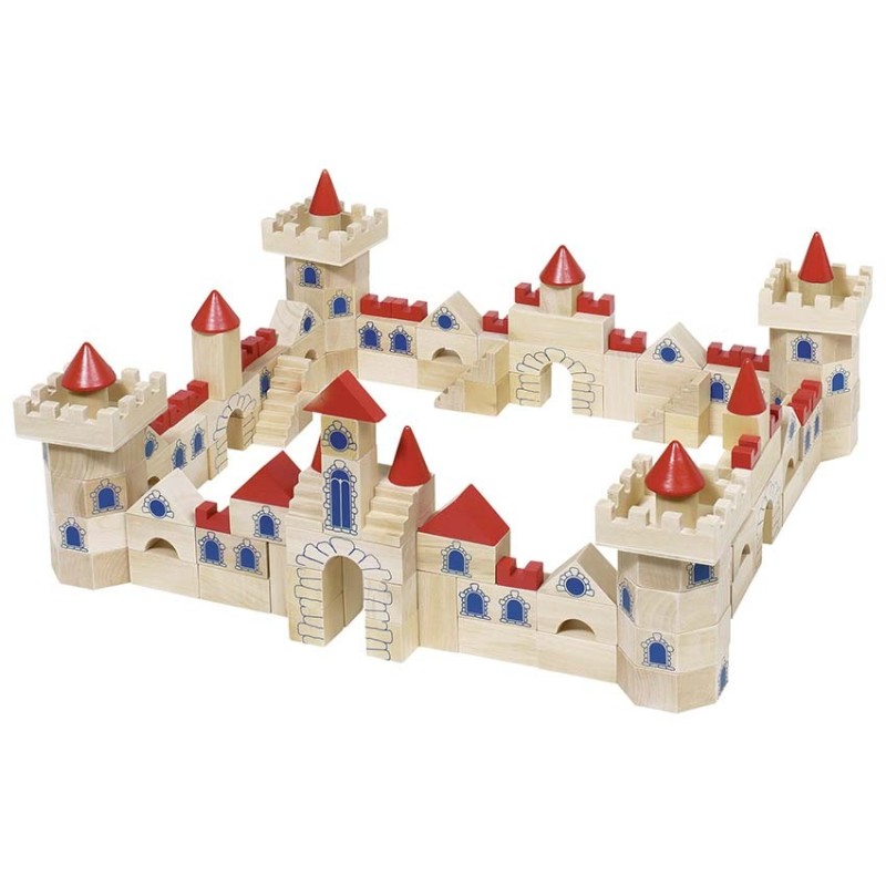 Jeu de construction en bois - Château Fort