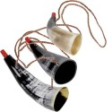 Trompette de Viking - Corne naturelle
